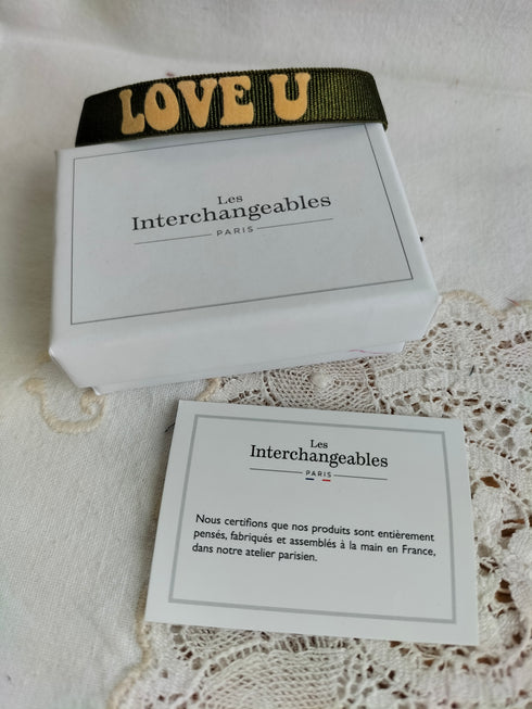 Les bracelets messages Maman Les interchangeables